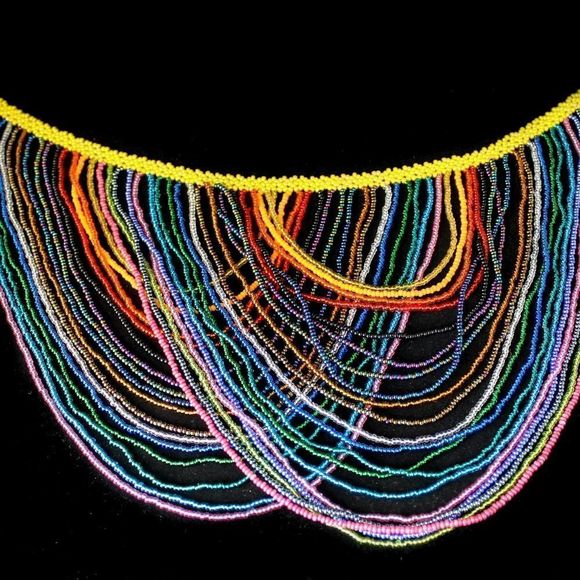 New beaded necklace large okama - Picture 3 of 4